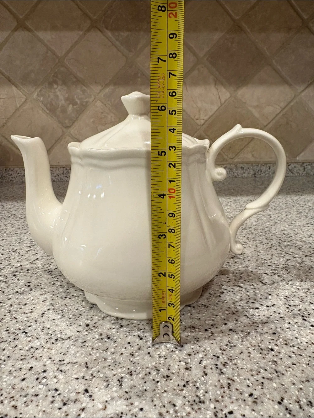 Vintage Godinger & Company White Tea Pot